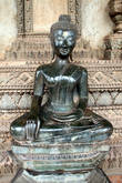 Сидящий бронзовый Будда