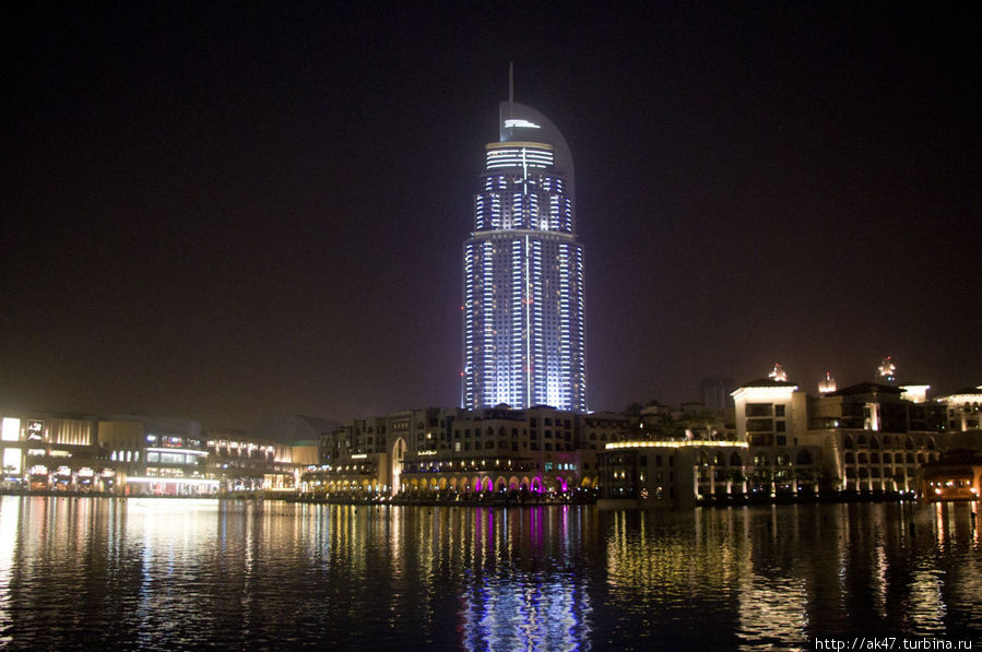 Ночной Дубаи Дубай, ОАЭ