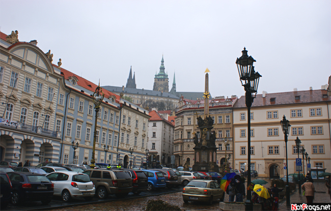 На Малостранской площади Прага, Чехия