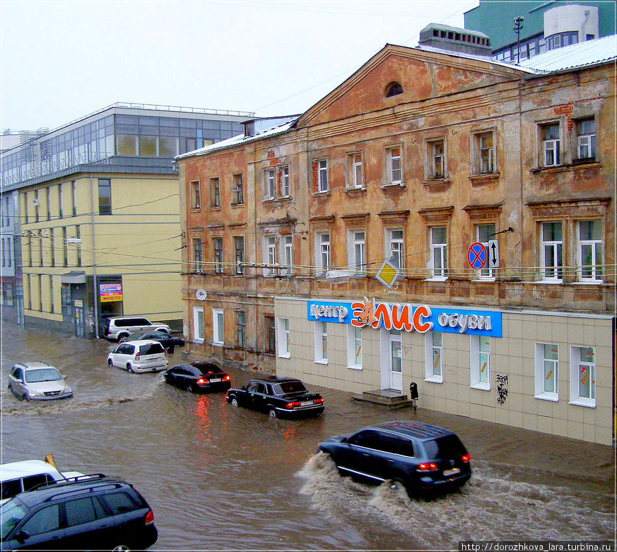 После дождя. Нижний Новгород, Россия