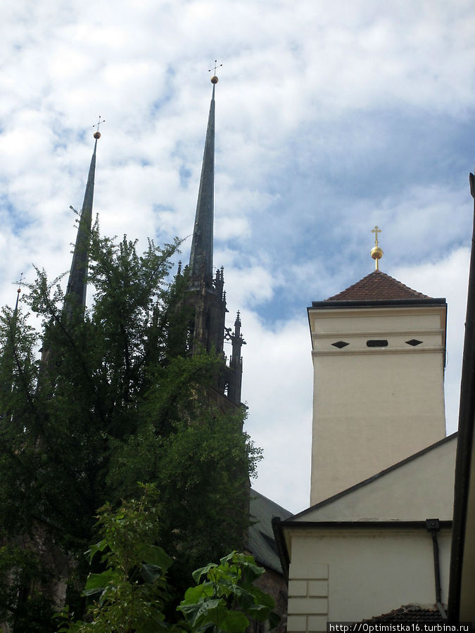 Вокруг кафедрального собора св. Петра и Павла Брно, Чехия