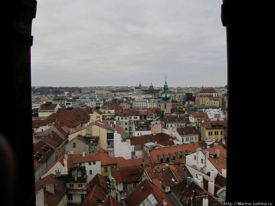 вот мы и поднялись Прага, Чехия
