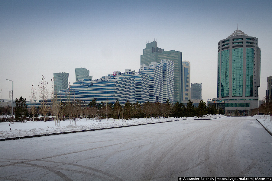 Столица степных небоскрёбов Астана, Казахстан