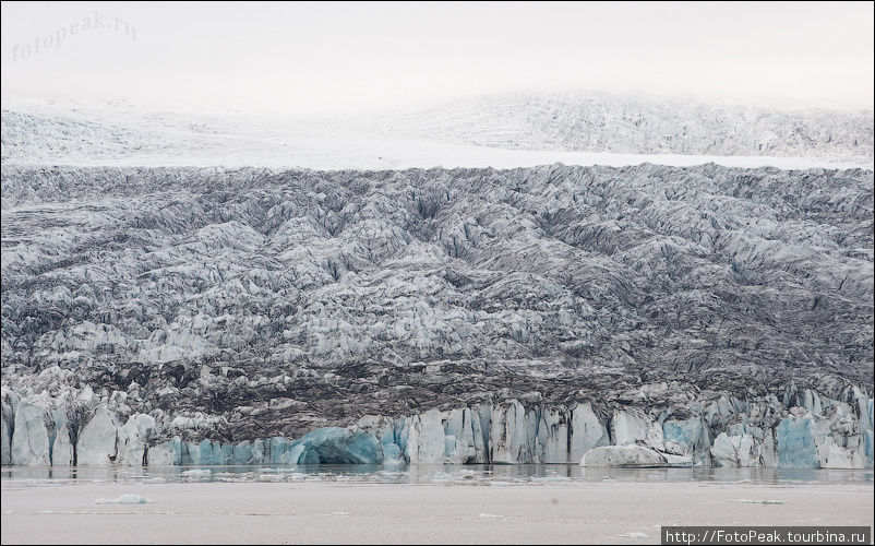 Ледник — это масса льда преимущественно атмосферного происхождения, испытывающая вязкопластическое течение под действием силы тяжести и принявшая форму потока, системы потоков, купола или плавучей плиты. Южная Исландия, Исландия