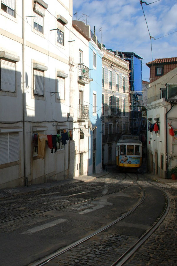 Район Алфайма. Лиссабон, Португалия