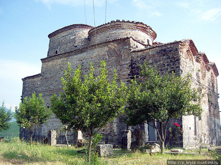 Монастырь Св. Николая в Месопотаме Префектура Влёра, Албания
