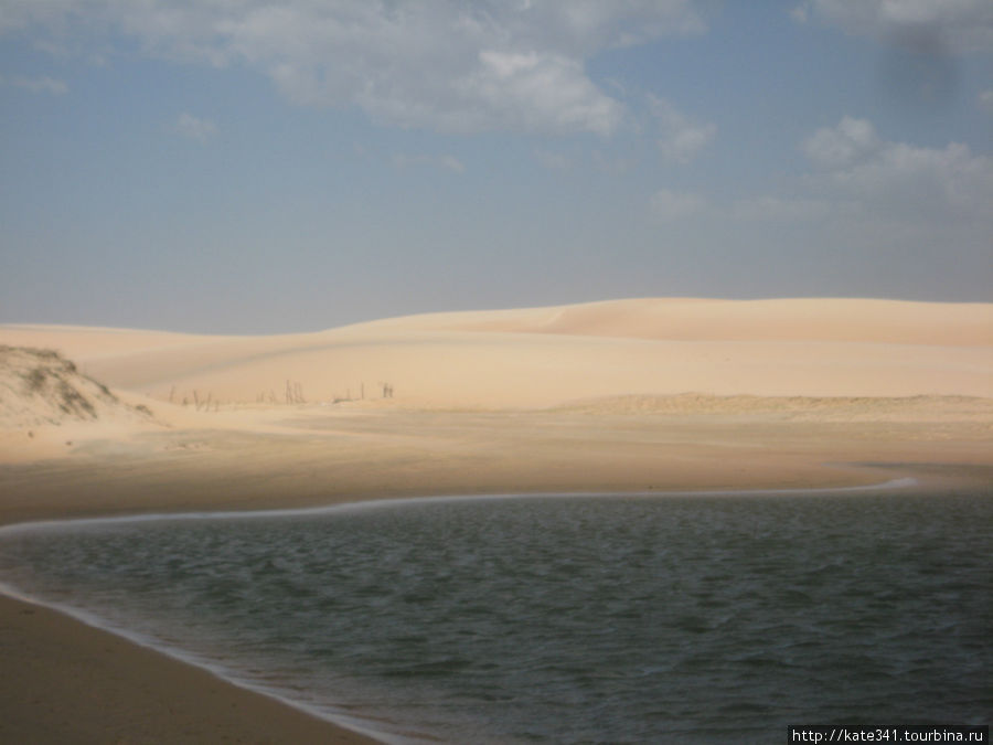 Жерикоакоара - пески и вода Жерикоакоара, Бразилия