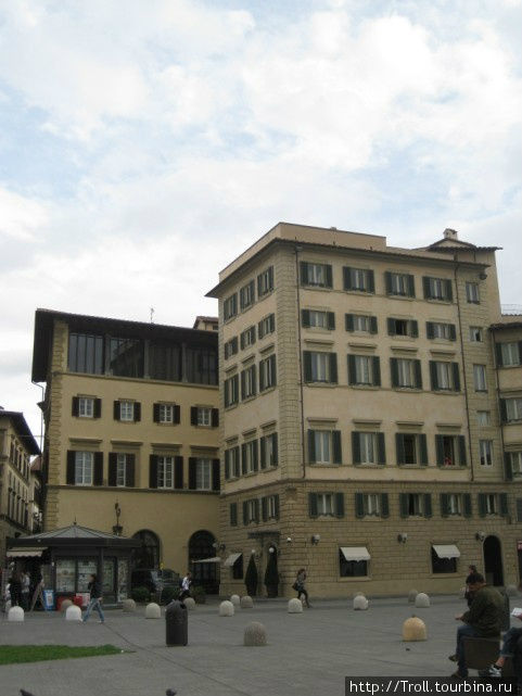 Площадь Санта-Мария-Новелла Флоренция, Италия