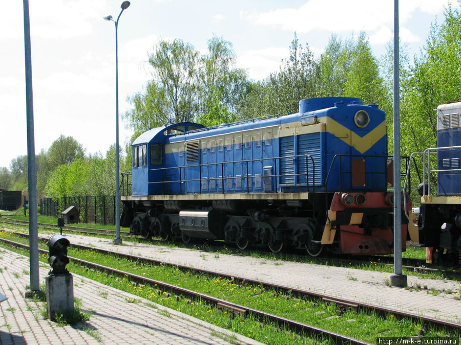 Музей истории латвийской железной дороги Рига, Латвия