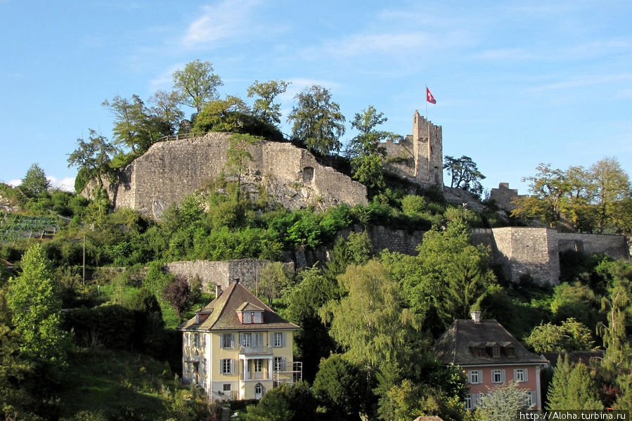Развалины замка Штайн. Баден, Швейцария