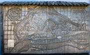 Как можно понять из этого панно — памятников архитектуры в Пскове очень много