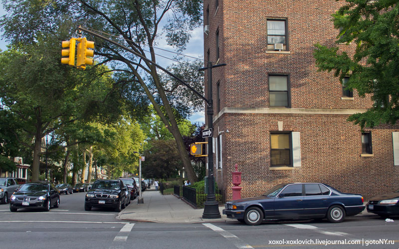 Ditmas Park — дома в Викторианском стиле Нью-Йорк, CША