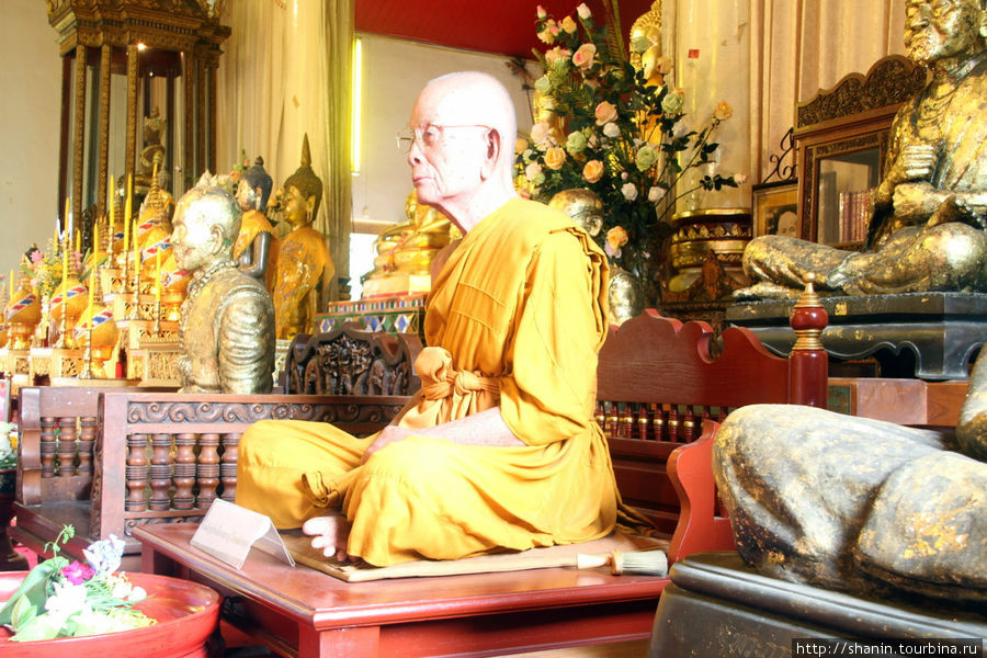 Монах из воска Чиангмай, Таиланд
