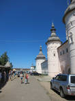 западные стены и башни кремля