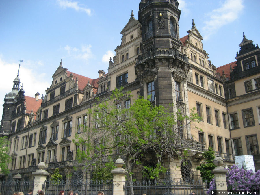 Дрезденский замок-резиденция Дрезден, Германия