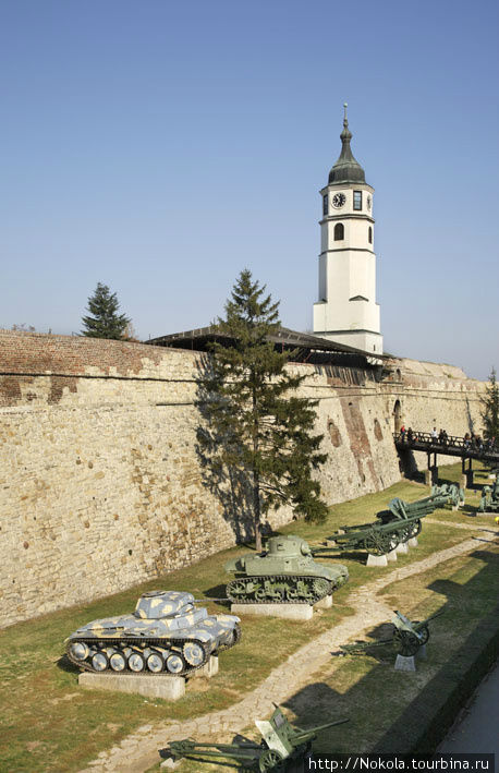 Военный музей в крепости Калемегдан Белград, Сербия