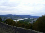 Вид на Рейн с высоты замка Марксбург (2011г.)