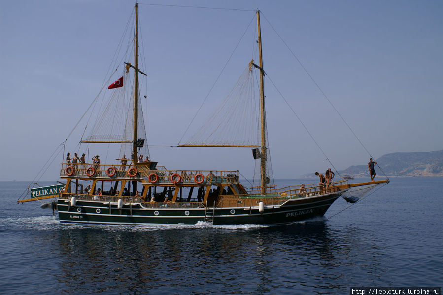 Прогулочная яхта Алания, Турция