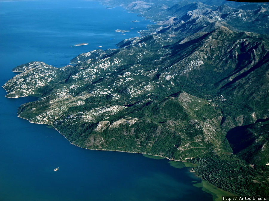 Скадарское озеро и хребет Румия Черногория
