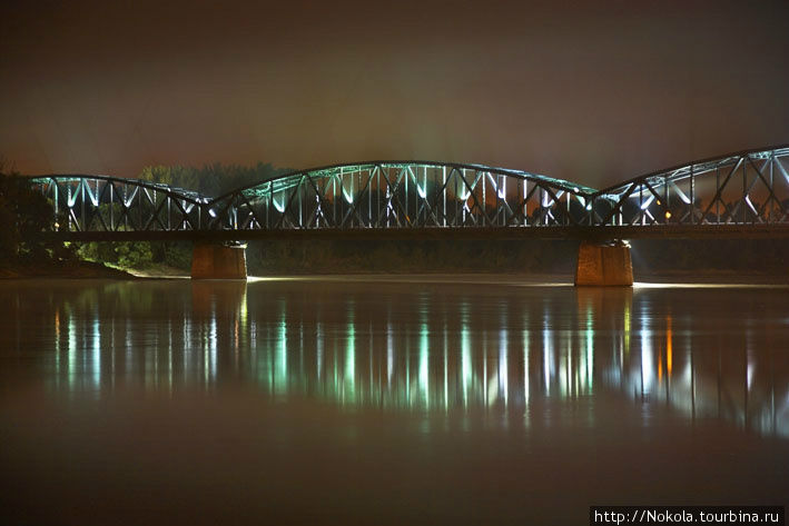 Мост им.Пилсудского Торунь, Польша