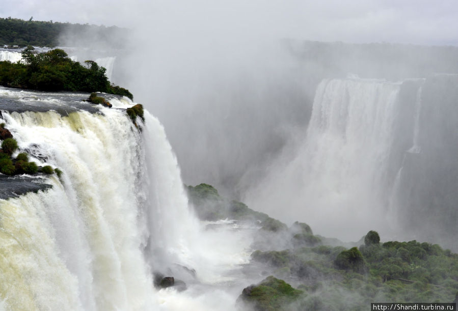 Водопады Игуасу — бразильская сторона Игуасу национальный парк (Бразилия), Бразилия