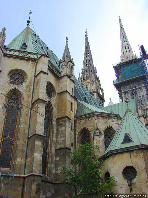 Кафедральный собор Загреба в готическом стиле