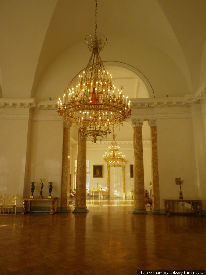 Парадные залы Александровского дворца Пушкин, Россия