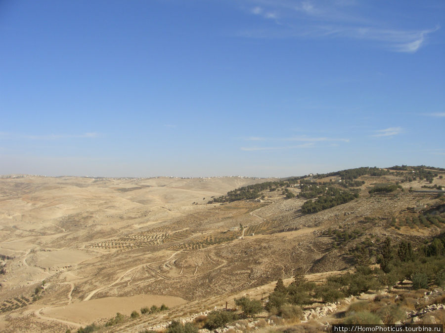 На Небе Гора Нево́ (710м), Иордания