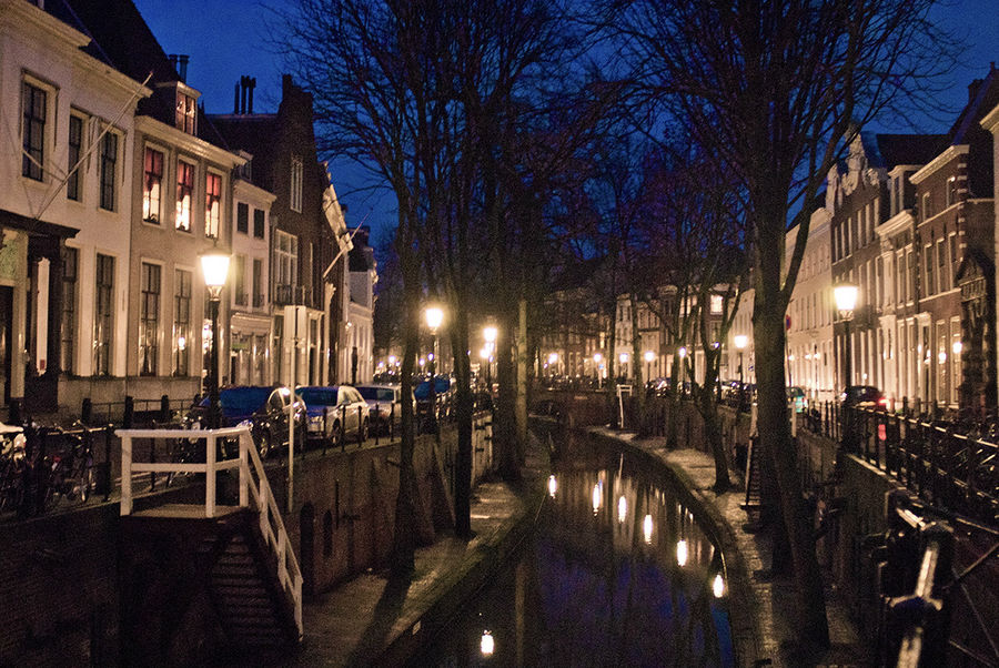 Предновогодний вечер Утрехт, Нидерланды