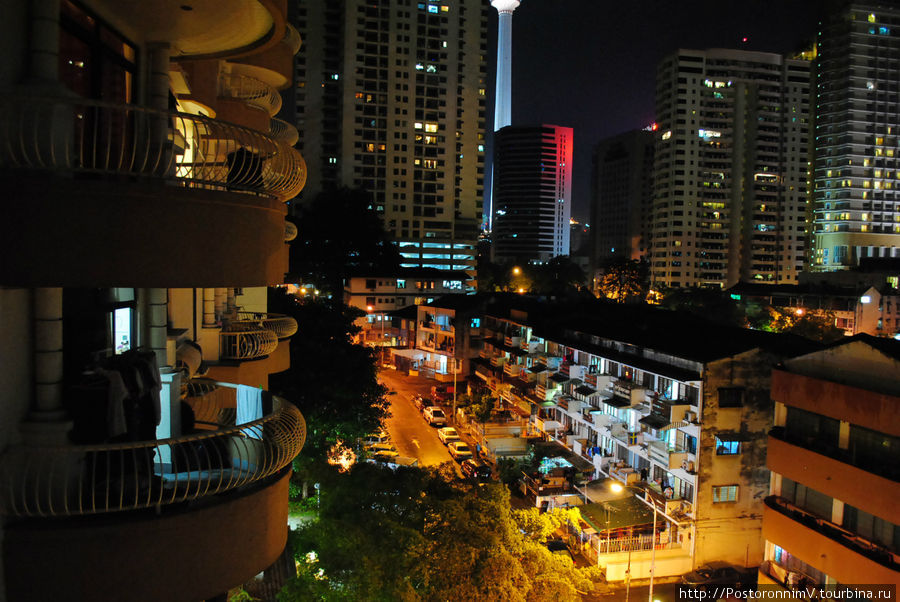Вид из номера Куала-Лумпур, Малайзия