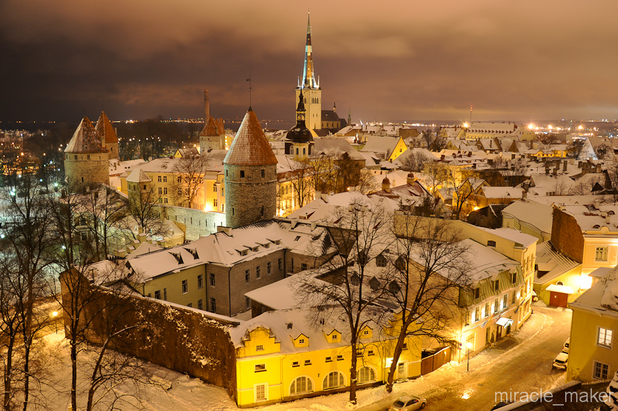 С высоты… Таллин, Эстония