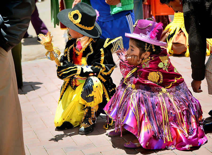 Карнавалу покорны всё и все! От маленьких принцев и принцесс… Пуно, Перу