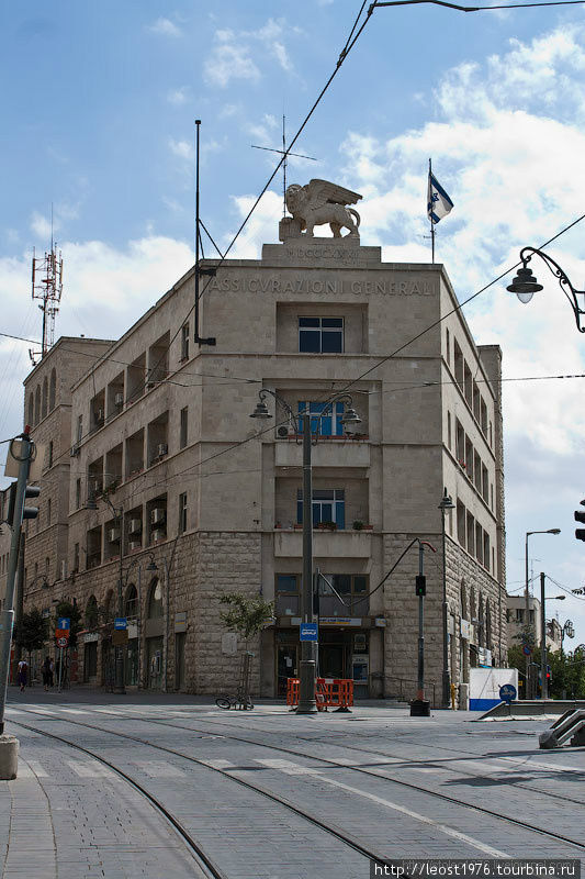 Вроде как здание итальянской страховой группы Иерусалим, Израиль