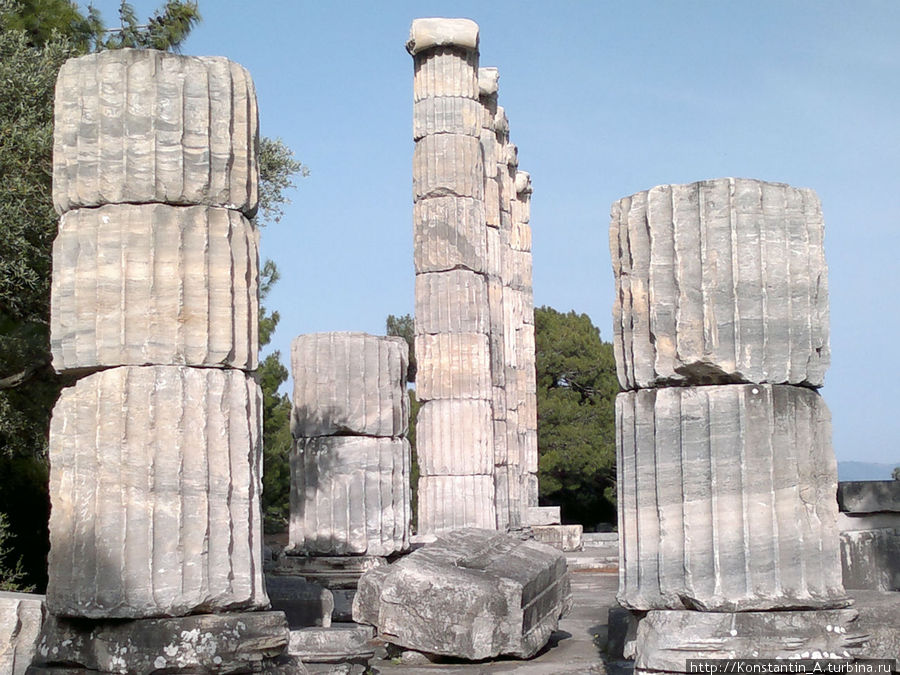 у храма Афины3 Кушадасы, Турция