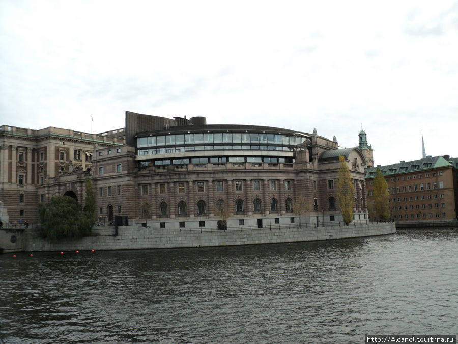 Здание Парламента Стокгольм, Швеция