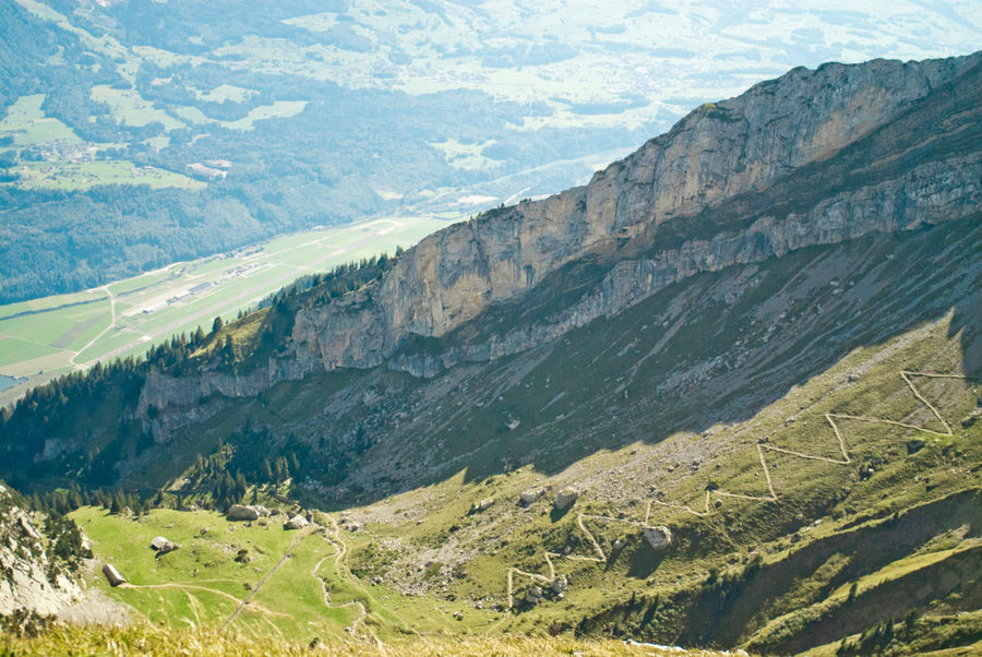 Вершина Понтия Пилата Кантон Люцерн, Швейцария