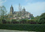 Испания, вид на собор города Саламанка
