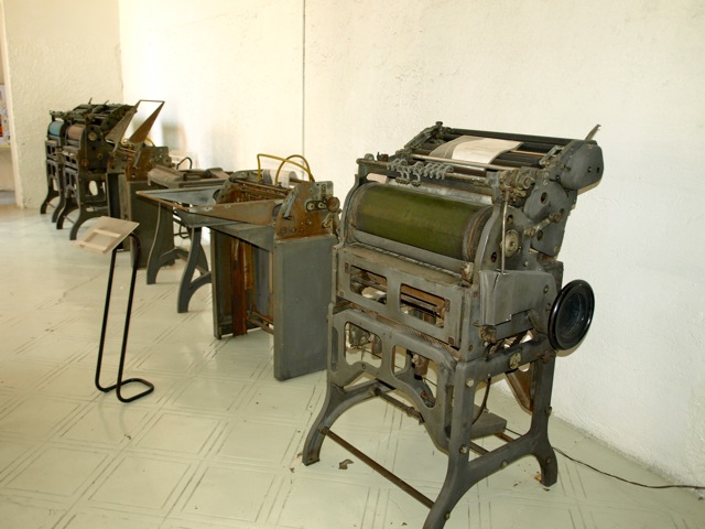 Печатные станки прошлой э