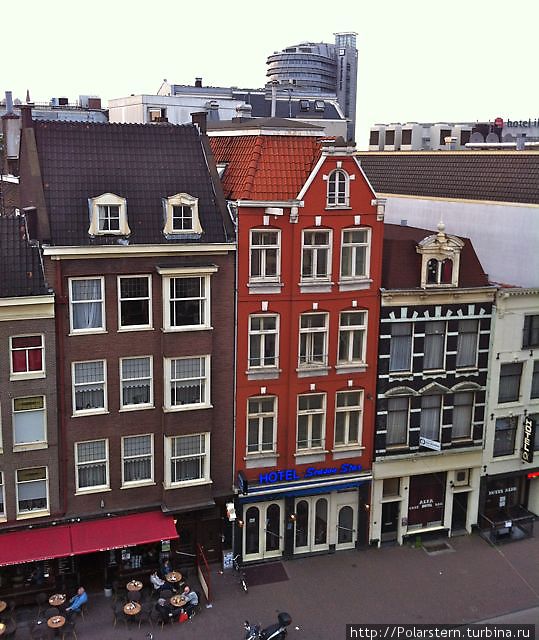 вид из окна Амстердам, Нидерланды