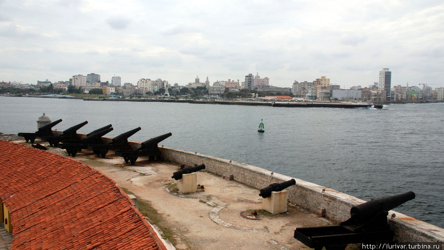 Орудия крепости Эль Моро Куба