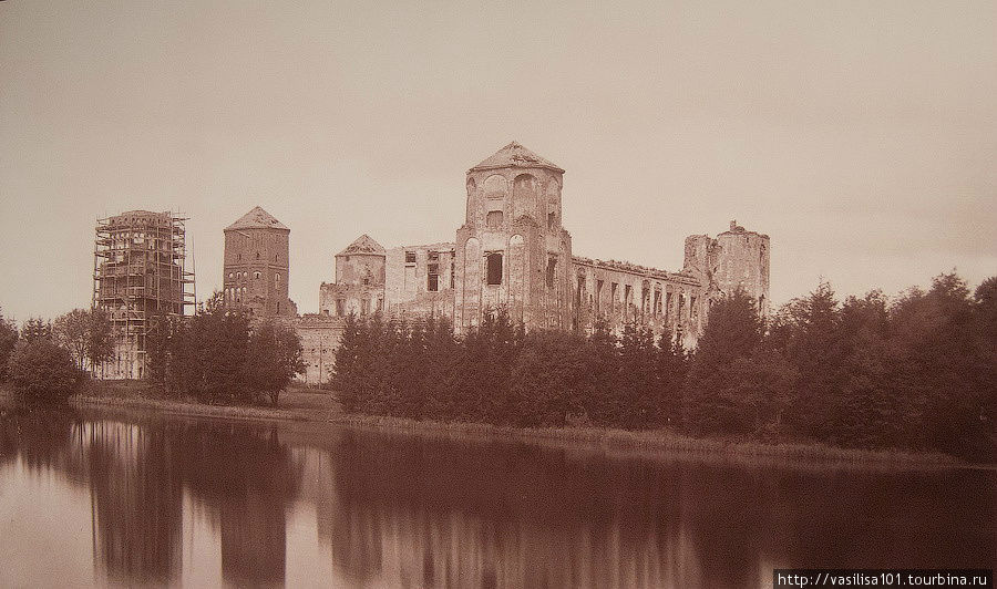 Старые фото замка Мир, Беларусь