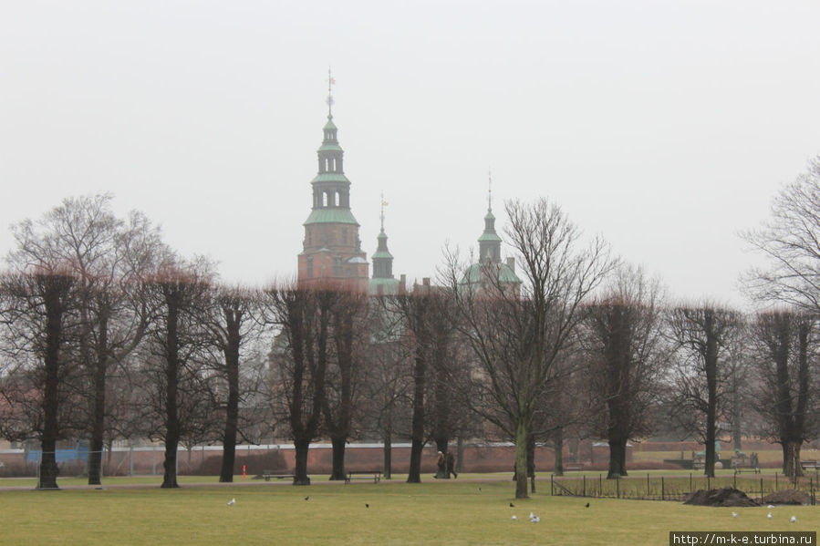 Прогулки по Королевскому парку. Замок Розенборг Копенгаген, Дания