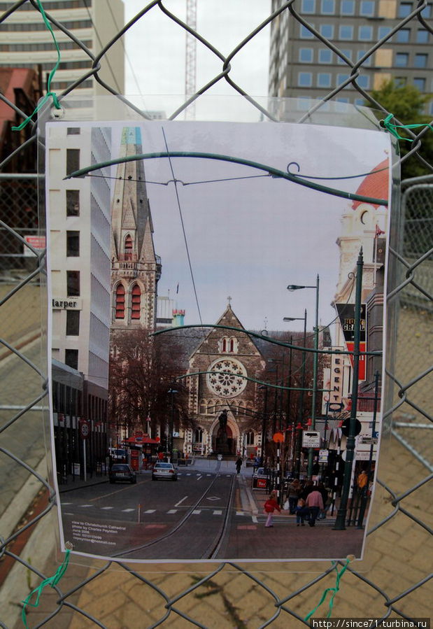 10. Церковь в центре города, с знаменитыми цветными окнами. Крайстчерч, Новая Зеландия