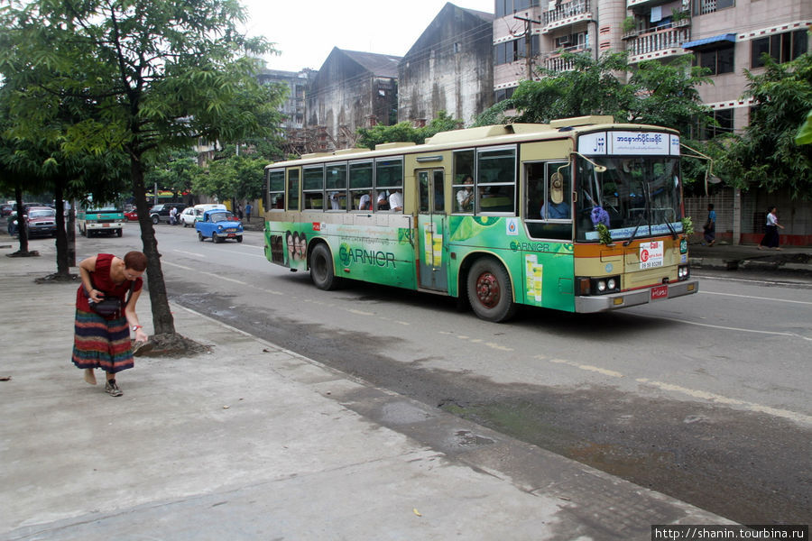 Городской автобус Янгон, Мьянма