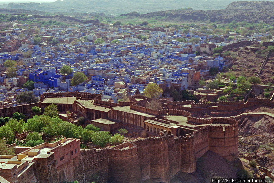 Синий город Джодхпур, Индия