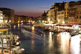 Ночная Венеция, гран канал.