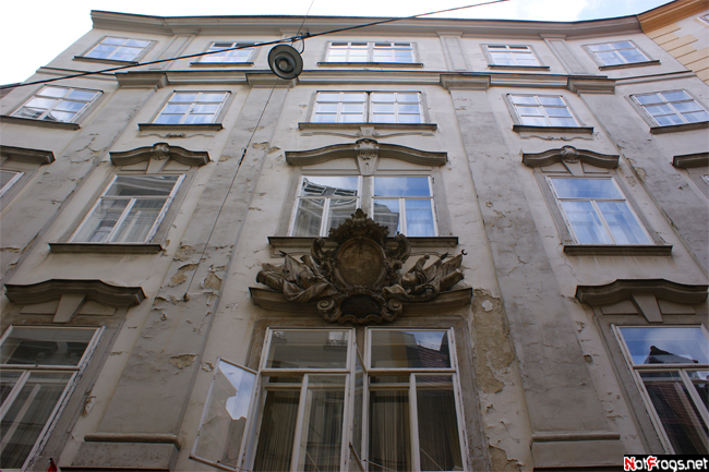 Фасад дома Моцарта