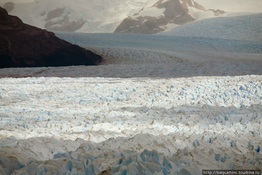 Ледниковое поле Перито Морено. Лос-Гласьярес Национальный парк, Аргентина