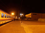 Станция Эдирне Главное. Поезд тащился 7 часов. Уже ночной час
