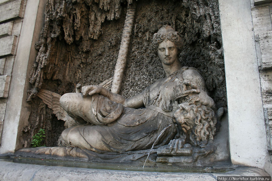 четыре фонтана Рим, Италия